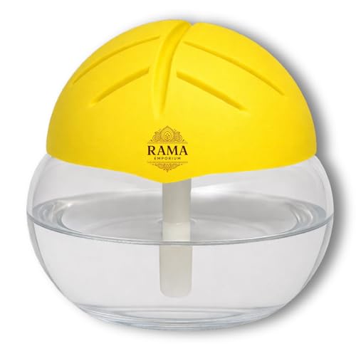 Image of Portable 3-in-1 Air Purifier, Aroma Diffuser & Air Humidifier with 500ml Water Tank - Electric Revitalizer for Fresh Air & Fragrance at Home, Office, Bedroom & Spa (Yellow)