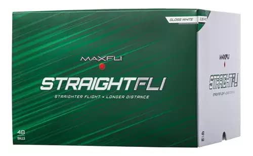 Amazon.co.jp: Maxfli (マックスフライ) ゴルフボール Straightfli