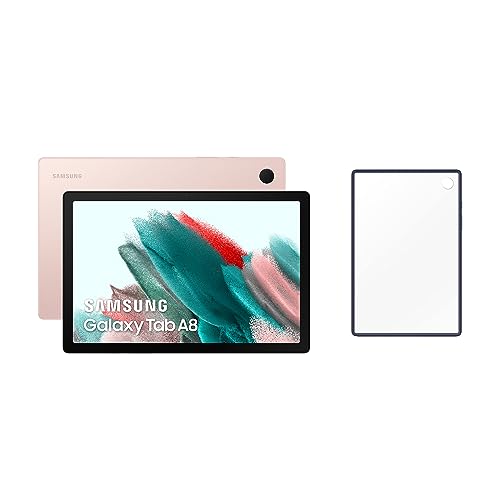 SAMSUNG Galaxy Tab A8 128GB de Almacenamiento con funda- Tablet de 10.5” (WiFi, Android 12), Color...