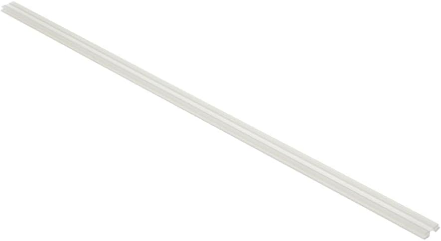PENNZONI Plastic Hinges for Drum Shield Panels, Golf Cart Windshield, Clear PVC, 36 Inch, 1 Piece