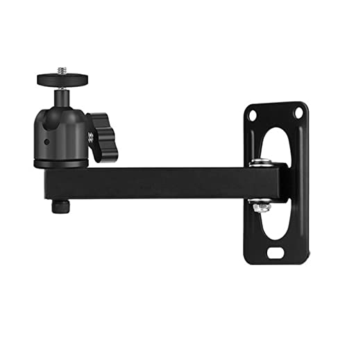 Soporte para proyector rotativo 360 con brazo flexible de 20cm y placa universal