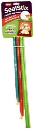 SealStix Bag Sealer For All Types of Bags To Keep Your Food Fresh and Crunchy, 3 Pack