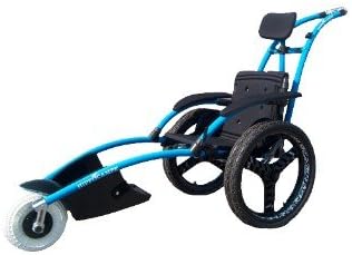 Vipamat Technologie HIPPOCAMPE All Terrain Beach Wheelchair - Large Balloon Tires - Lightweight Design Large Size
