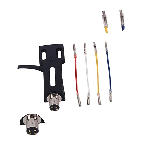 ケーブル ダイヤルゲージ レコードブラシ 分度器 レコードクリーナー プレイヤースタイラス 磁気ターンテーブル 針圧計 レコードプレーヤー ビニールプレーヤー 交換 Black SWOOMEY