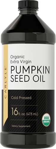 Carlyle Pumpkin Seed Oil 16oz Organic Cold Pressed | Extra Virgin