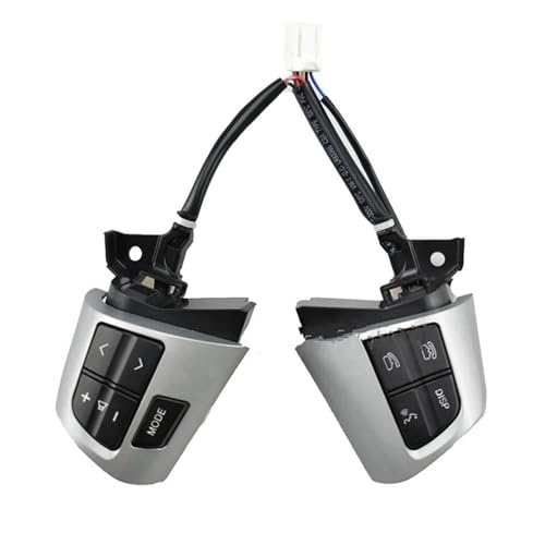 Commande au volant Toyota Corolla Auris boutons de rechange finition argent de qualité supérieure