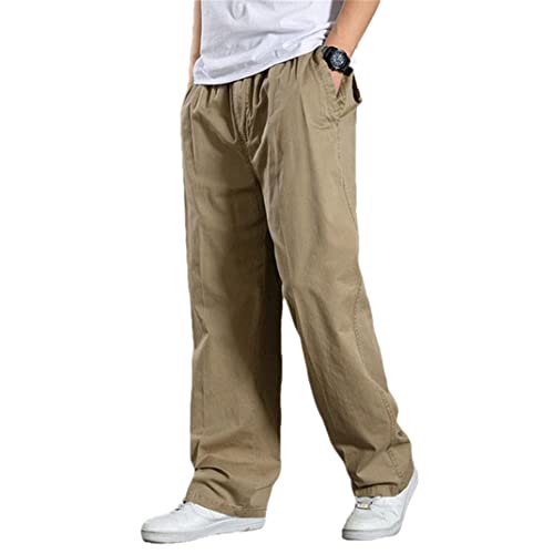 Pantalon cargo homme coton ample idéal pour randonnée et loisirs