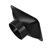 Construction robuste : fabriqué en plastique, ce produit est conçu pour résister à une utilisation régulière et offre une grande facilité d'utilisation. raccord de conduit à fond carré, raccord pour système de ventilation