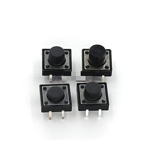 Boutons de commutation tactiles 12x12x8mm pour circuits imprimés 20PCS