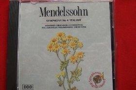 FELIX MENDELSSOHN-BARTHOLDY - FAMOUS SYMPHONIES (1 CD) [Audio CD]
