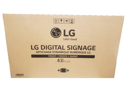 Image of LG Electronics LG 43SM5D-B 43-Inch Digital LCD Monitor for Home, Business, Commercial, Retail, Corporate or Industrial Signage Display - Plus PC Laptop Screen Compatibility (Renewed)