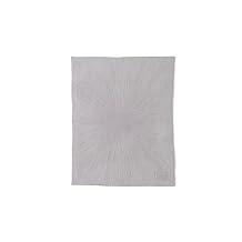 Barefoot Dreams CozyChic Inspiration Stroller Blanket, Silver Ice Multi-Stars, 30"x40"