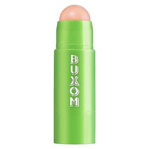 BUXOM Power-Full Lip Scrub, Gentle Sugar Exfoliator, Hydrating Scrub Stick for Lip Prep, Moisturizing Lip Care with Papaya Seed Oil, Cruelty Free