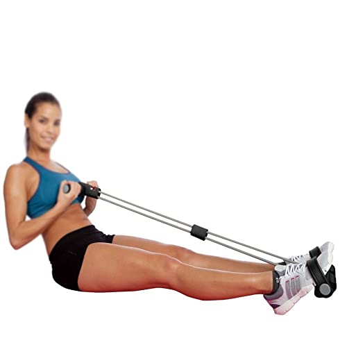 Ejercitador de piernas con resorte y pedal portátil miniatura 2