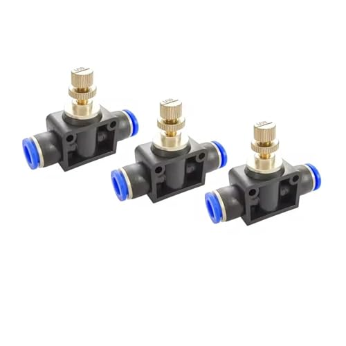 Válvula de velocidad neumática LSA de 12mm para ajustar cilindros de aire 8