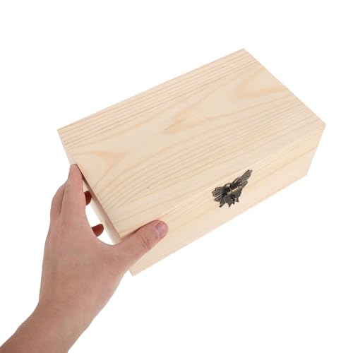 Boîte de rangement en bois pour protéger vos petits objets de la poussière