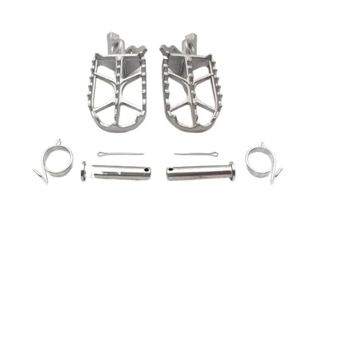 Pédales moto repose-pieds évitant la fatigue des chevilles sur CRF450RX
