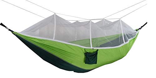 DOLPHY Portable Camping Hammock with Mosquito Net for Hiking Travel