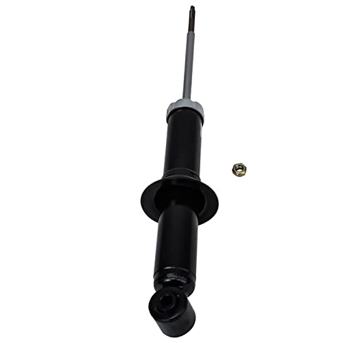 Image of Detroit Axle - Pair Rear Shocks for Jeep 2007-2010 Patriot Compass, 2007-2012 Dodge Caliber, 2 Shock Absorbers Assembly 2008 2009 Replacement