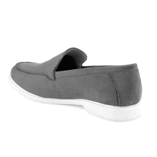 Image of BXXY Men's Suede Material Casual Loafer and Moccasion Outdoor Shoes