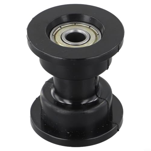 Rueda de rodillo para ejercitadores abdominales y máquinas de remo con guía de tubo cuadrado de 1.5 pulgadas, acabado negro