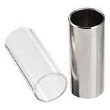 Cantidad incluida: Incluye dos tipos de controles deslizantes, vidrio de 60 mm y acero inoxidable, para adaptarse a sus diferentes necesidades y preferencias de rendimiento. Con dos opciones de control deslizante diferentes, puedes experimentar y descubrir nuevos sonidos.