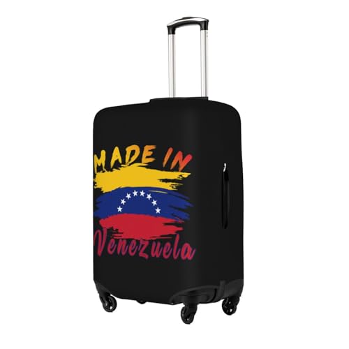 Travel Luggage Cover Made In Venezuela Venezuelan Flag Fashion Washable Baggage Suitcase Protector Fit For Luggage Medium2