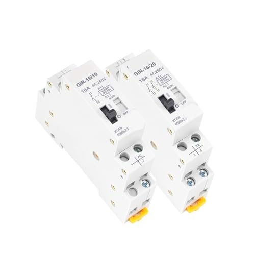 Relais d'impulsion 16A 2NO bobine double tension basse consommation