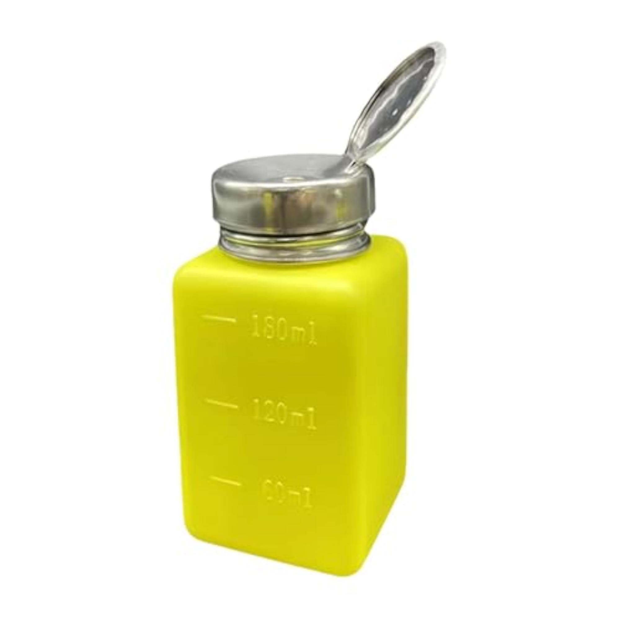 2x Push Down Liquid Dispenser Cosmetic Container for Nail Polish