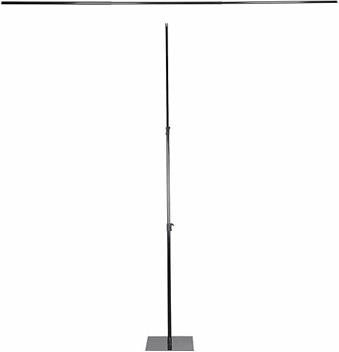 Miniatura 5 de Balsa Circle Kit de soporte de fondo resistente de 10 pies x 10 pies con base de acero, sistema de soporte de fondo de boda para fotografía