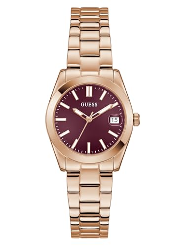 Image of GUESS Red Round Dial Analog Women's Watch - GW0934L5