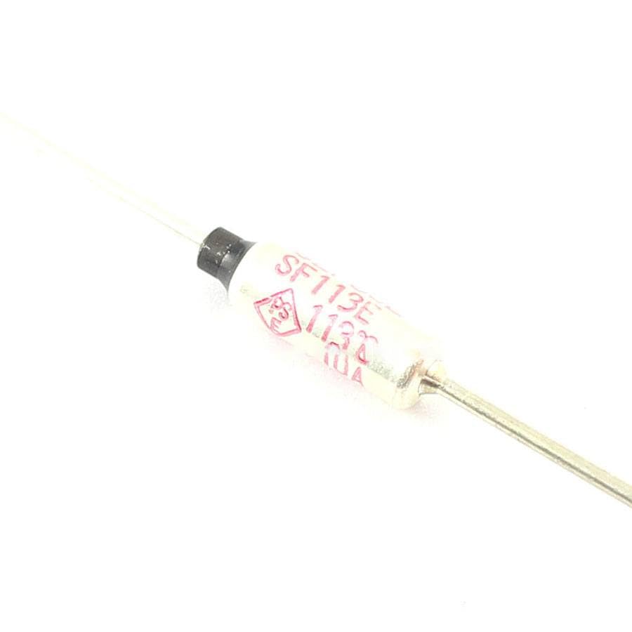 Generic 10Pcs Axial Thermal Fuse Cutoff TF 113 Degree SF113E 250V 10A