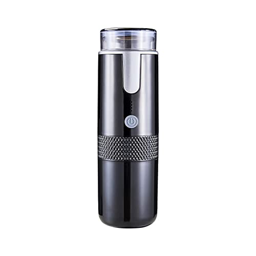 Montesy Portable Car Espresso Maker Pod-Coffee Machine Brewing Coffee Maker USB Charging Fit for Outdoor Camping
