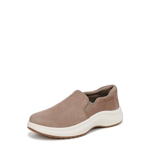 Dr. Scholl's chaussures femmes en cuir taupe moka 36 pour un confort élégant