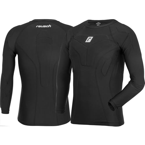 T-shirt de compression Reusch protégeant les coudes du gardien de but