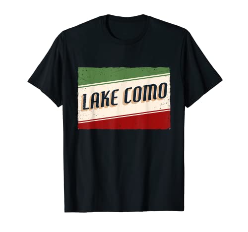 Lake Como Italy Summer Vacation Europe Travel T-Shirt