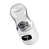 Aquecedor De Mamadeira Portátil 2.0S Sem Fio Recarregável USB Digital Para Leite E Papinha – Perfeito Para Viagem, Rápido E Prático Para O Bebê T1-21A