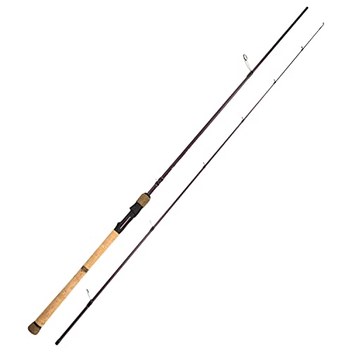 Berrypro Spinning Rod Lightweight Sensitive Baitcasting Rod 30 Ton Full Carbon Tournament Performance Casting Fishing Rod (6'-Spinning-Mh-2Pc) #TOP1