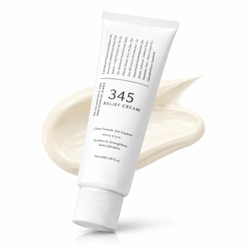 Image of DR Altheas 345 Relief Cream 50ml | Korean Face Moisturizer with PDRN & Niacinamide | Hydrating, Soothing & Barrier Repair Cream for Sensitive Skin, Blemish Care | Vegan Daily Facial Moisturizer