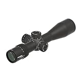 Vector Optics 4-16x44IR SFP Compact Riflescope – Versatile 4-16x Zoom, Fully Multi-Coated Optics, Illuminated Red Reticle, Compact Design, Precise Windage and Elevation Adjustments