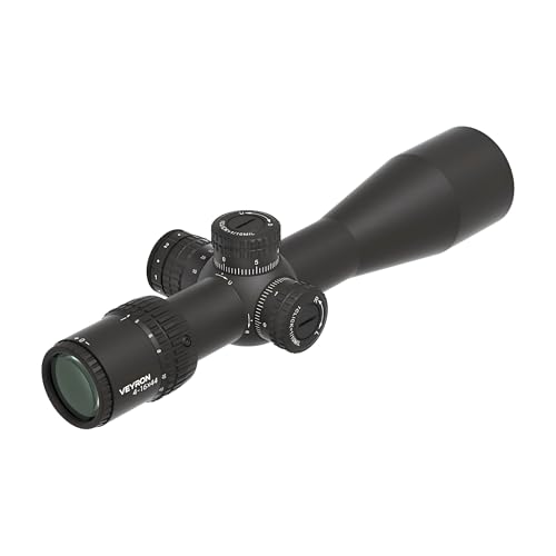 Vector Optics 4-16x44IR SFP Compact Riflescope – Versatile 4-16x Zoom, Fully Multi-Coated Optics, Illuminated Red Reticle, Compact Design, Precise Windage and Elevation Adjustments