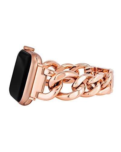 Image of Anne Klein Fashion Chain Bracelet for Apple Watch, Secure, Adjustable, Apple Watch Replacement Band, Fits Most Wrists