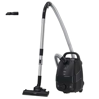 Hoover HE2 Home Aspirateur traineaux avec Sac Silencieux Puissant Compact 850W, Rayon d'action XL10m, Brosse Tous Sols, Filtre EPA Lavable, Capacité 3,5L, Accessoire 2en1, Vidage Facile, HE2Z10A