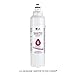 LG LT800P- 6 Month / 200 Gallon Capacity Replacement Refrigerator Water Filter (NSF42 and NSF53) ADQ73613401, ADQ73613408, or ADQ75795104 , White