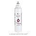 LG LT800P- 6 Month / 200 Gallon Capacity Replacement Refrigerator Water Filter (NSF42 and NSF53) ADQ73613401, ADQ73613408, or ADQ75795104 , White