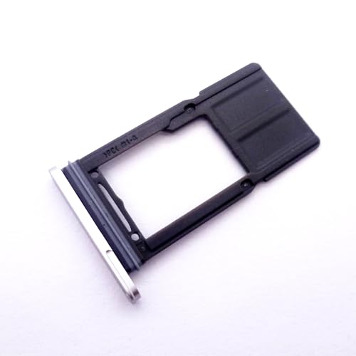 Bandeja micro SD premium para Samsung Galaxy Tab S9 FE, ajuste preciso en plata