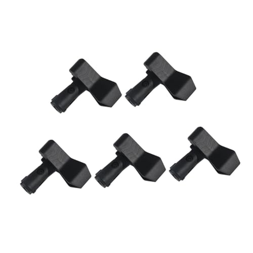 5Pcs Microphone Clips Durable Mic Holders for Microphones Easy Installation Practical Microphone Accessories