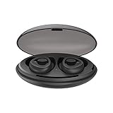 Ohrhorer Bluetooth,Bluetooth 5.0 Headset Kabellose Ohrhörer Twins Ohrhörer Stereo-Kopfhörer (Schwarz)