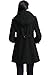 Momo Maternity Outerwear Women Olivia Wool Walking Coat Pregnancy Winter Jacket Black S