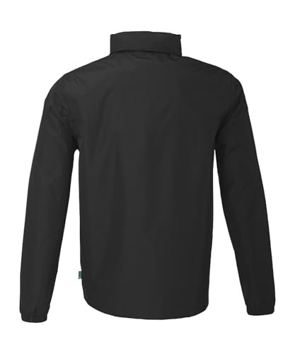 uhlsport Unisex Essential Allwetterjacke Poncho-Mantel, schwarz, Medium